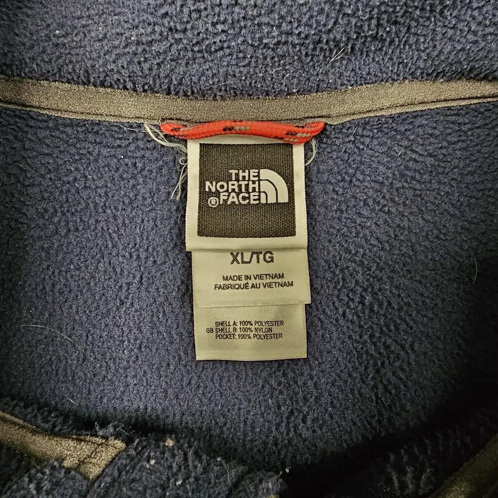 The North Face Jacket Mens XL Fleece Blue Gorpcore Outdoors Hiking Preppy Y2K